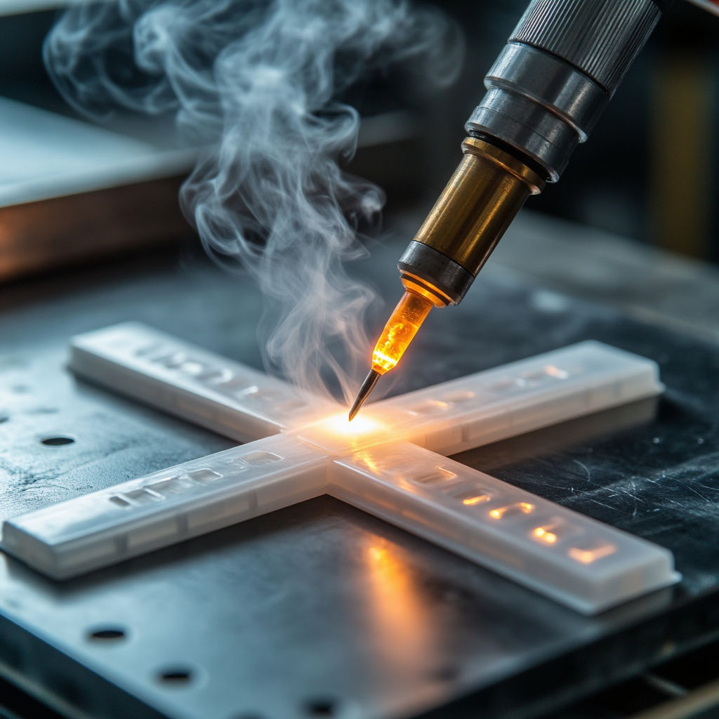 Спайка пластмасс 